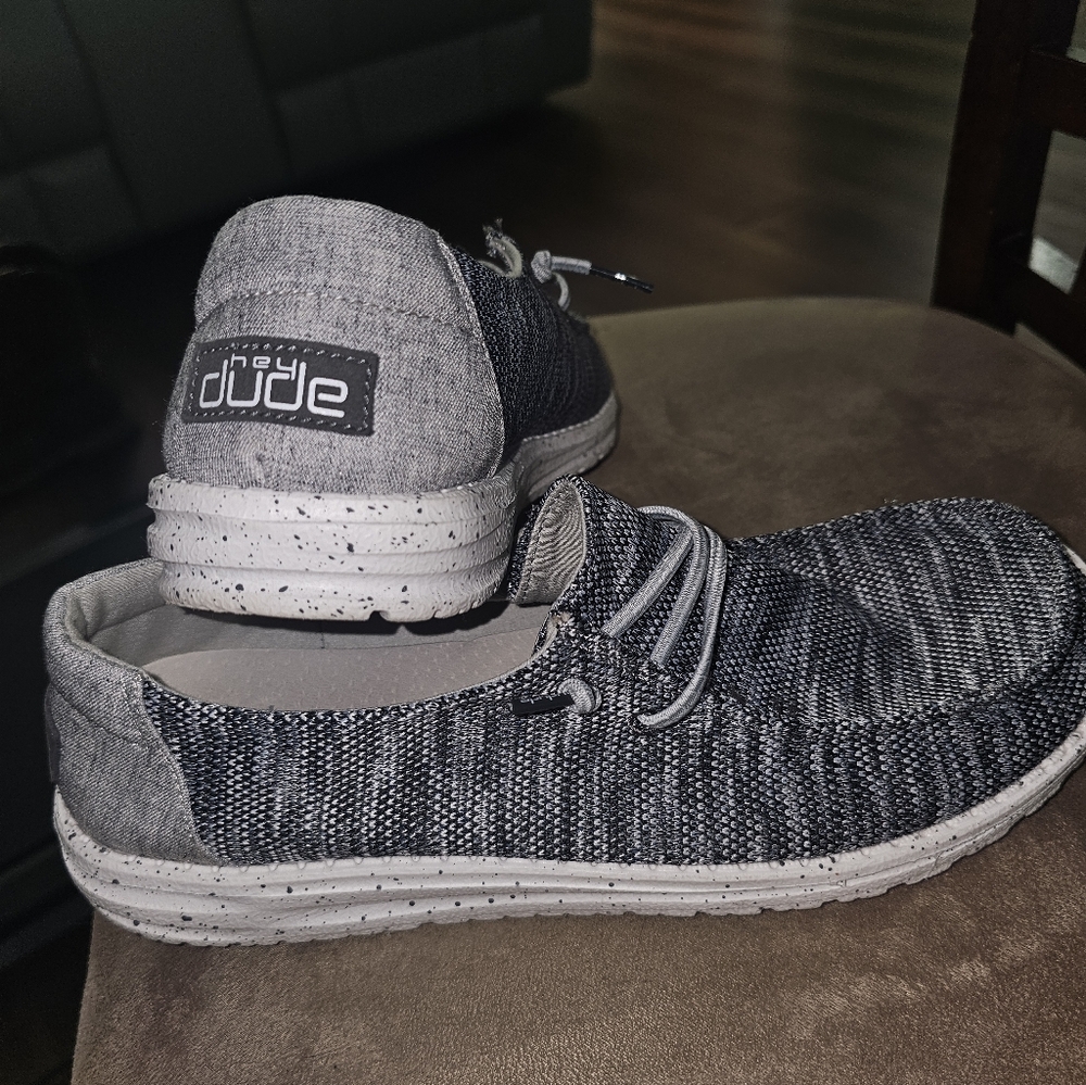 Wendy Sox Hey Dudes In Dark Grey